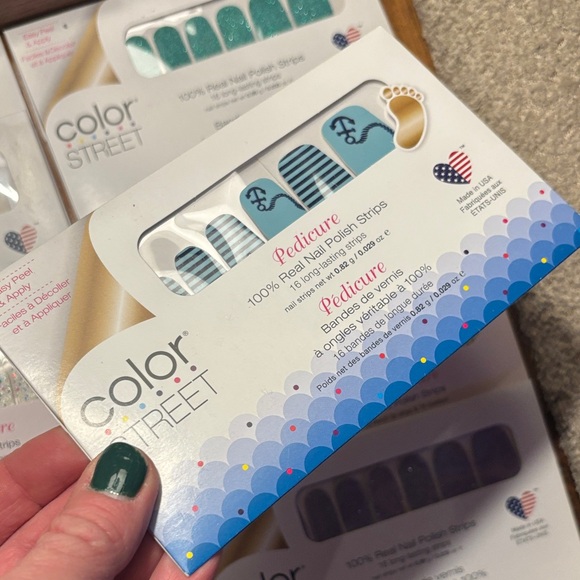 Color Street Nail Strips Collection - Blue, Pink, Purple, Green - Picture 3 of 8